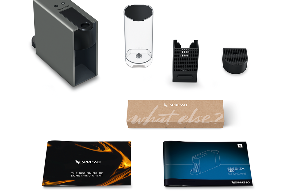 WW ALL OL Coffee Machine Essenza Mini C Grey Nespresso In The Pack FLAT 2021 0000