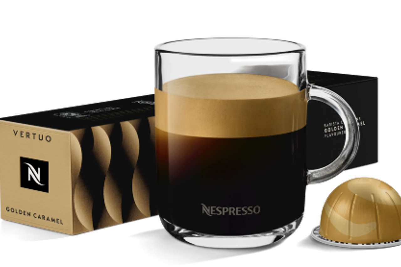 Goldern Caramel Með Bolla